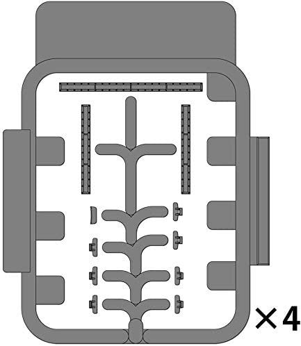 Fine Molds 1/72 Back Mirror, Panel Light Set for Postwar Fighter - BanzaiHobby