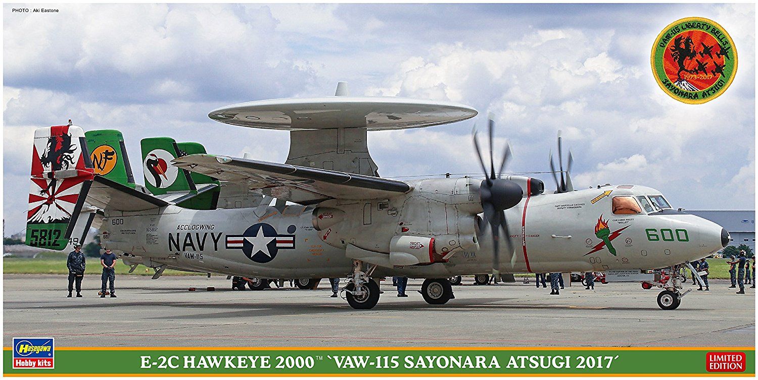 Hasegawa 1/72 E-2C Hawkeye 2000 `VAW-115 Sayonara Atsugi 2017 - BanzaiHobby