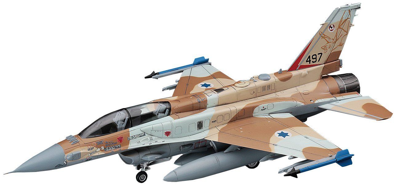 Hasegawa E34 1/72 F-16I Fighting Falcon Israeli Air Force - BanzaiHobby