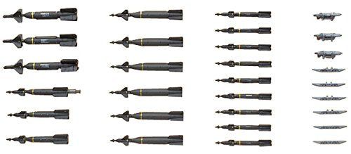 Hasegawa 1/72 U.S.Aircraft Weapons VI Smart Bombs - BanzaiHobby