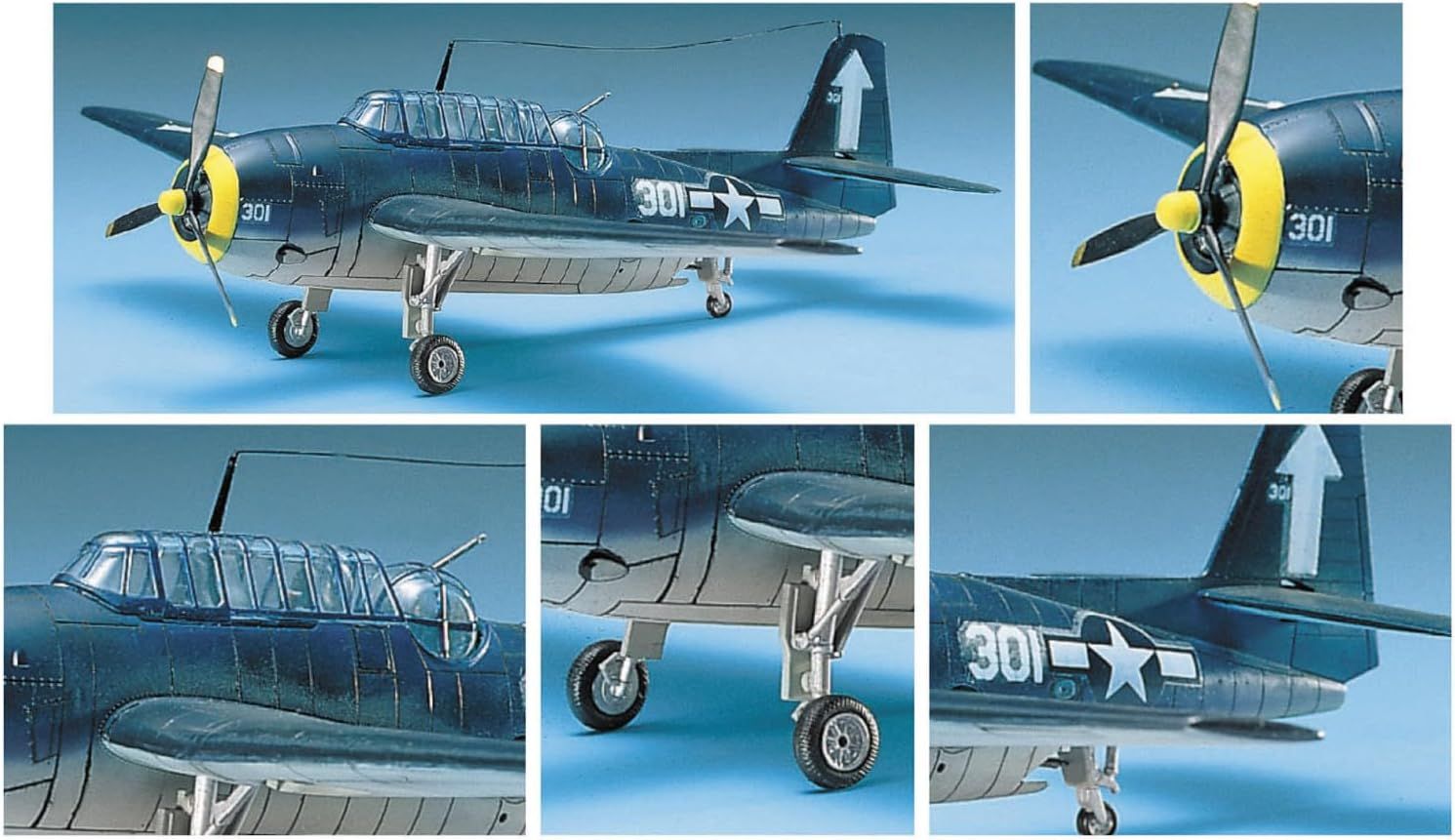 Doyusha 1/72 US Navy Torpedo Attack Airplane TBF-1 "Avenger" - BanzaiHobby