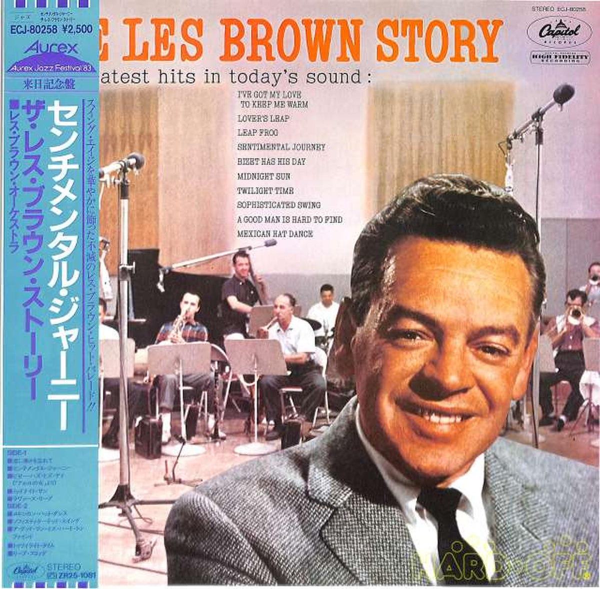 Toshiba EMI Les Braun Orchestra "Sentimental Journey" ECJ-80258