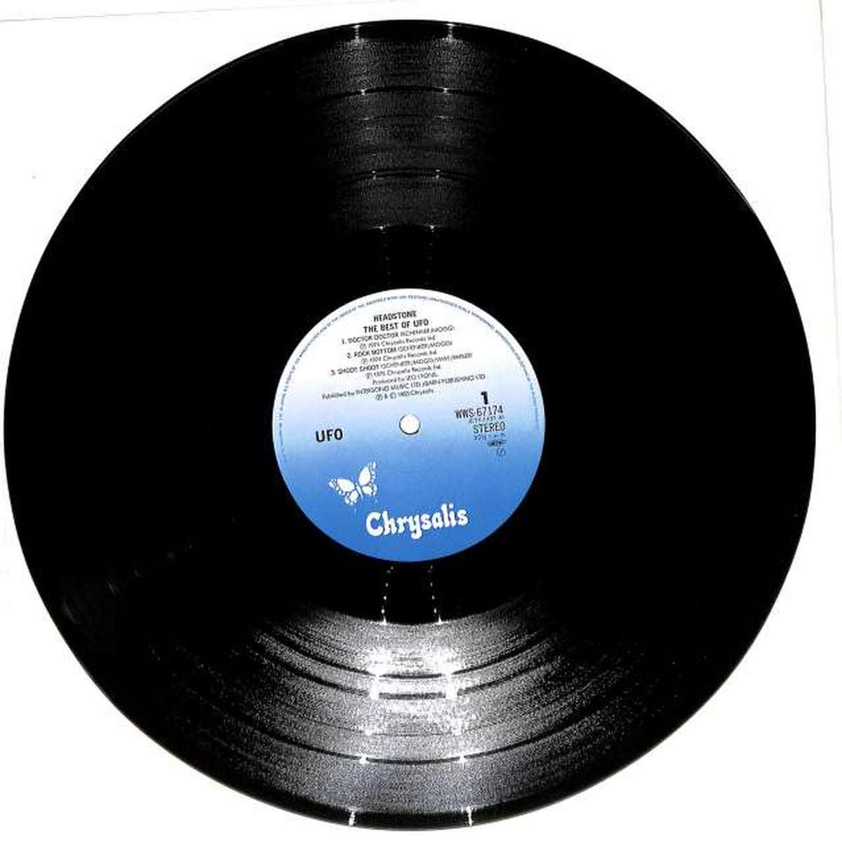 Toshiba EMI UFO 'Headstone' WWS-67174/75 2LP