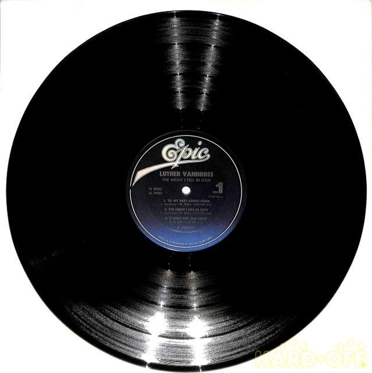 EPIC Luther Vandross "THE NIGHT I FELL 3982-S1 (Lost)