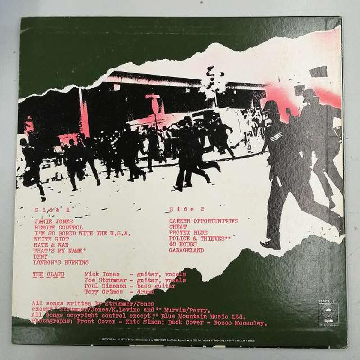 THE CLASH Western Music THE CLASH