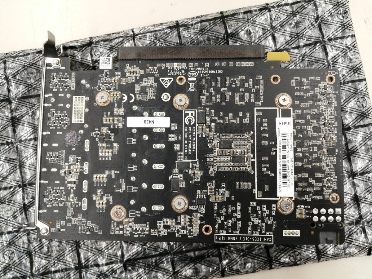 ZOTAC GeForce GTX1060 GDDR5 3GB ZT-P10610A-10L