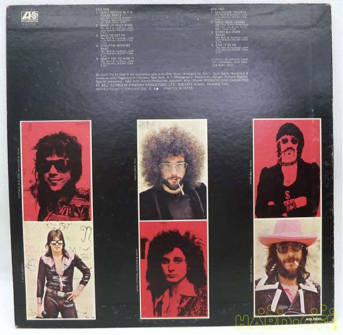 WARNER MUSIC JAPAN J. Geils Band / Bloodshot (Sample Disc, White Label THE J. GEILS BAND / BLOODSHOT