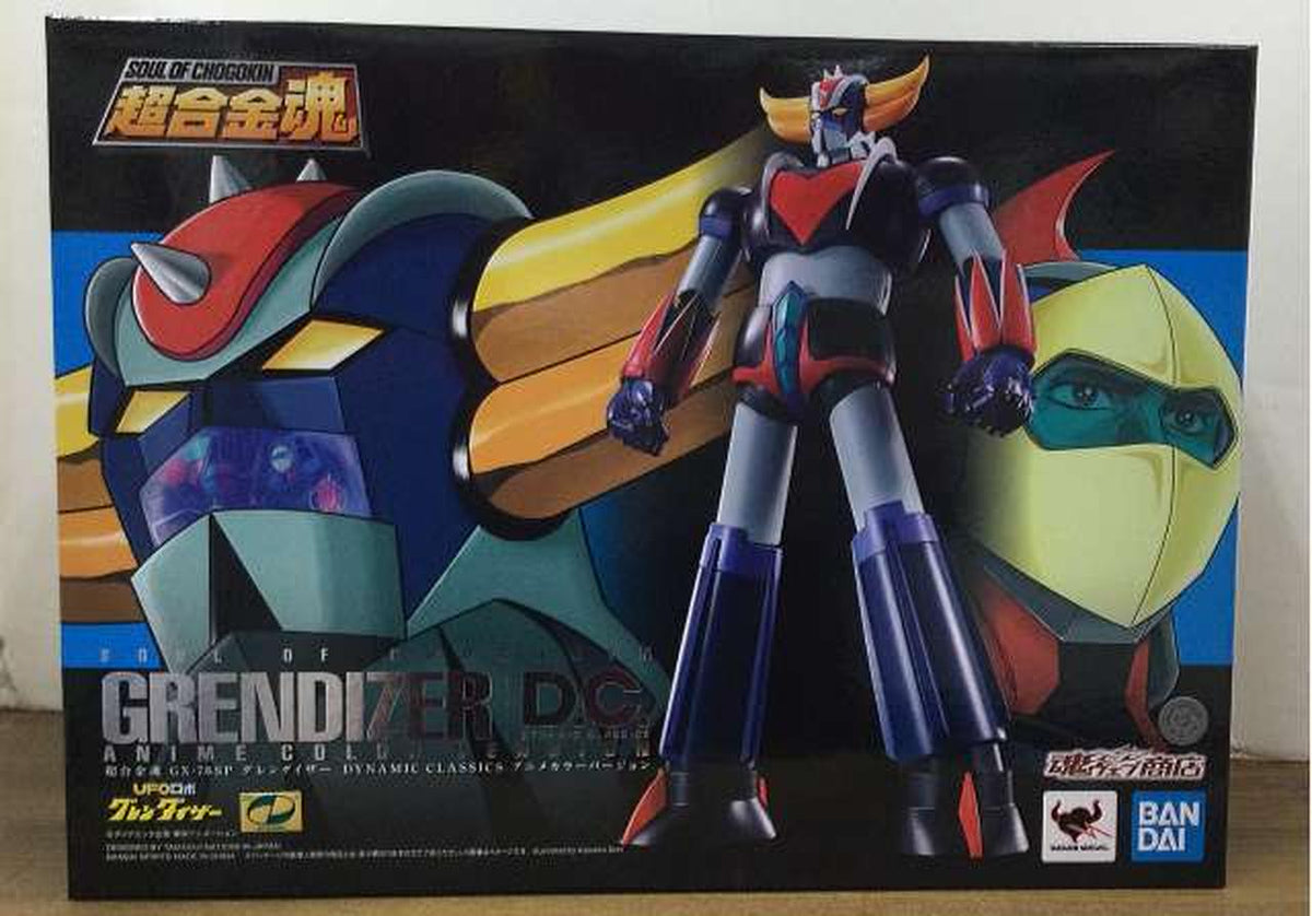 BANDAI Chogokin Soul Grendizer & Spacer Set GX-76SP GX-76X3