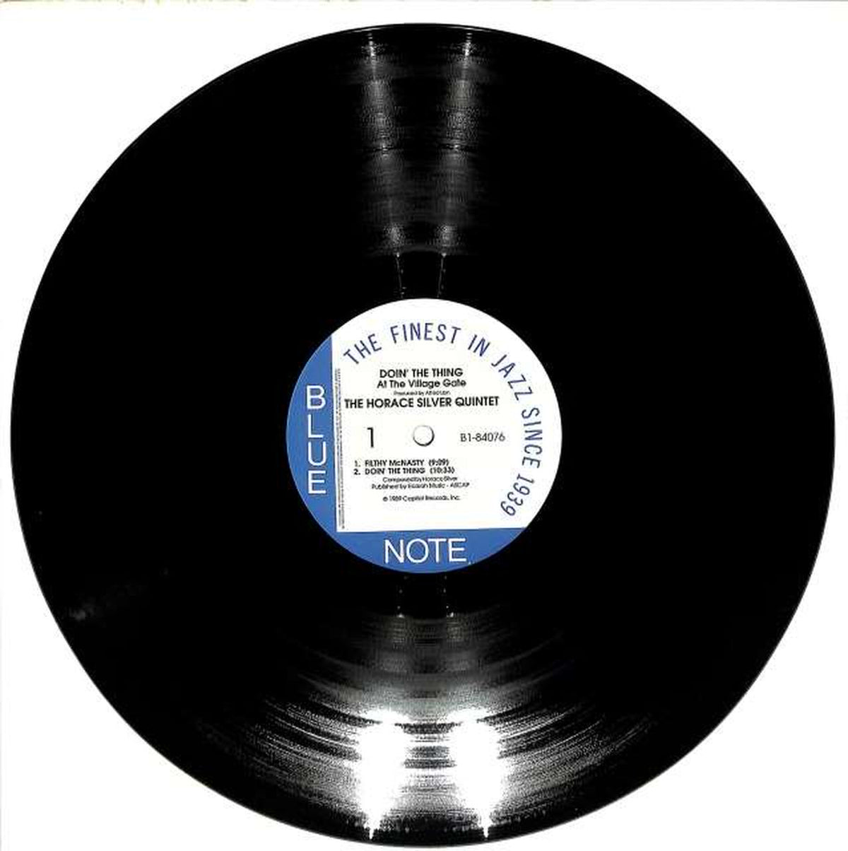 BLUE NOTE Horace Silva "DOIN' THE THING" B1-84076