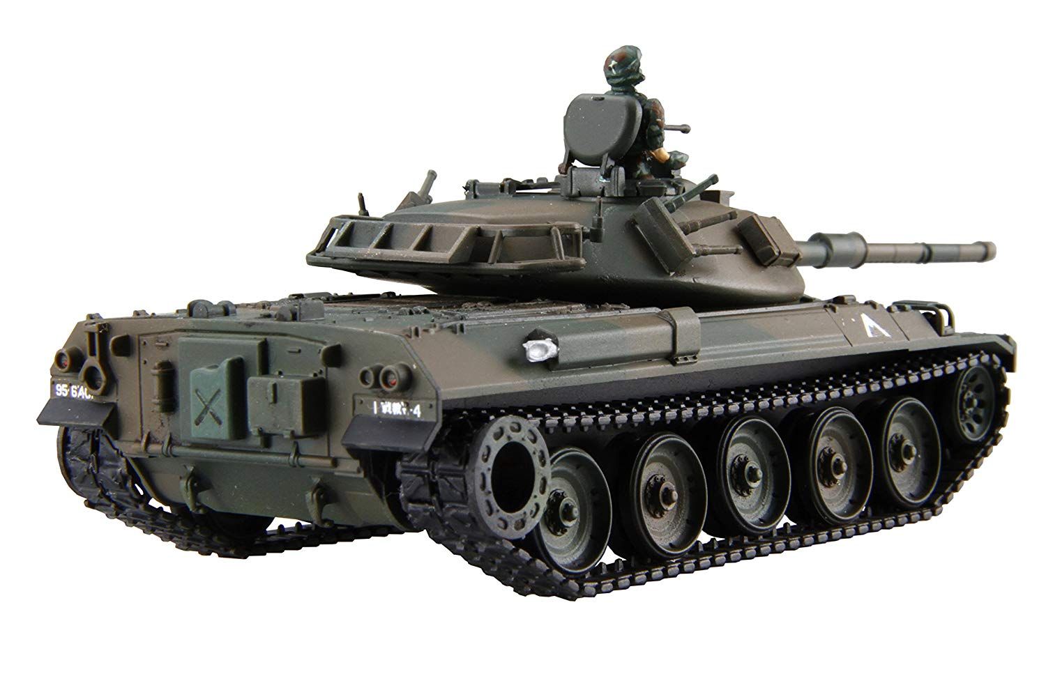 Fujimi JGSDF Type74 Middle Tank Kai - 1/76 Scale - BanzaiHobby