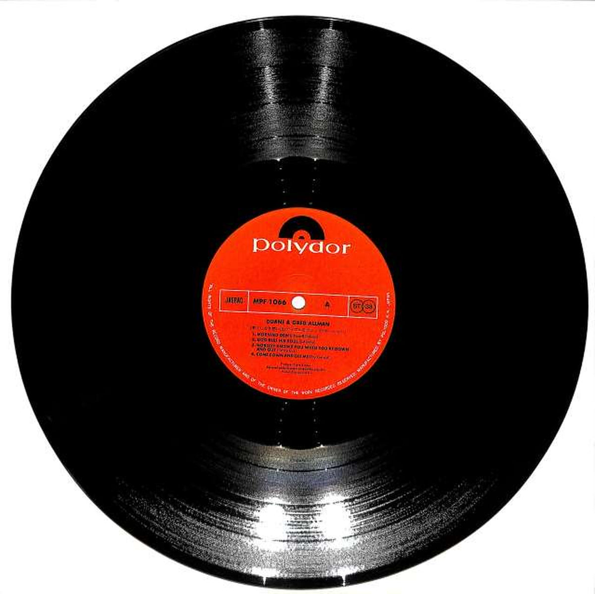 Polydor Duane & Greg Allman "Endless Memories" MPF 1066