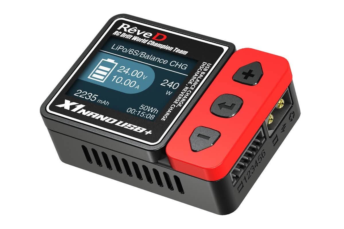(PO SEP 2026) REVED RJ-018 USB Balance Charger X1 NANO USB Plus