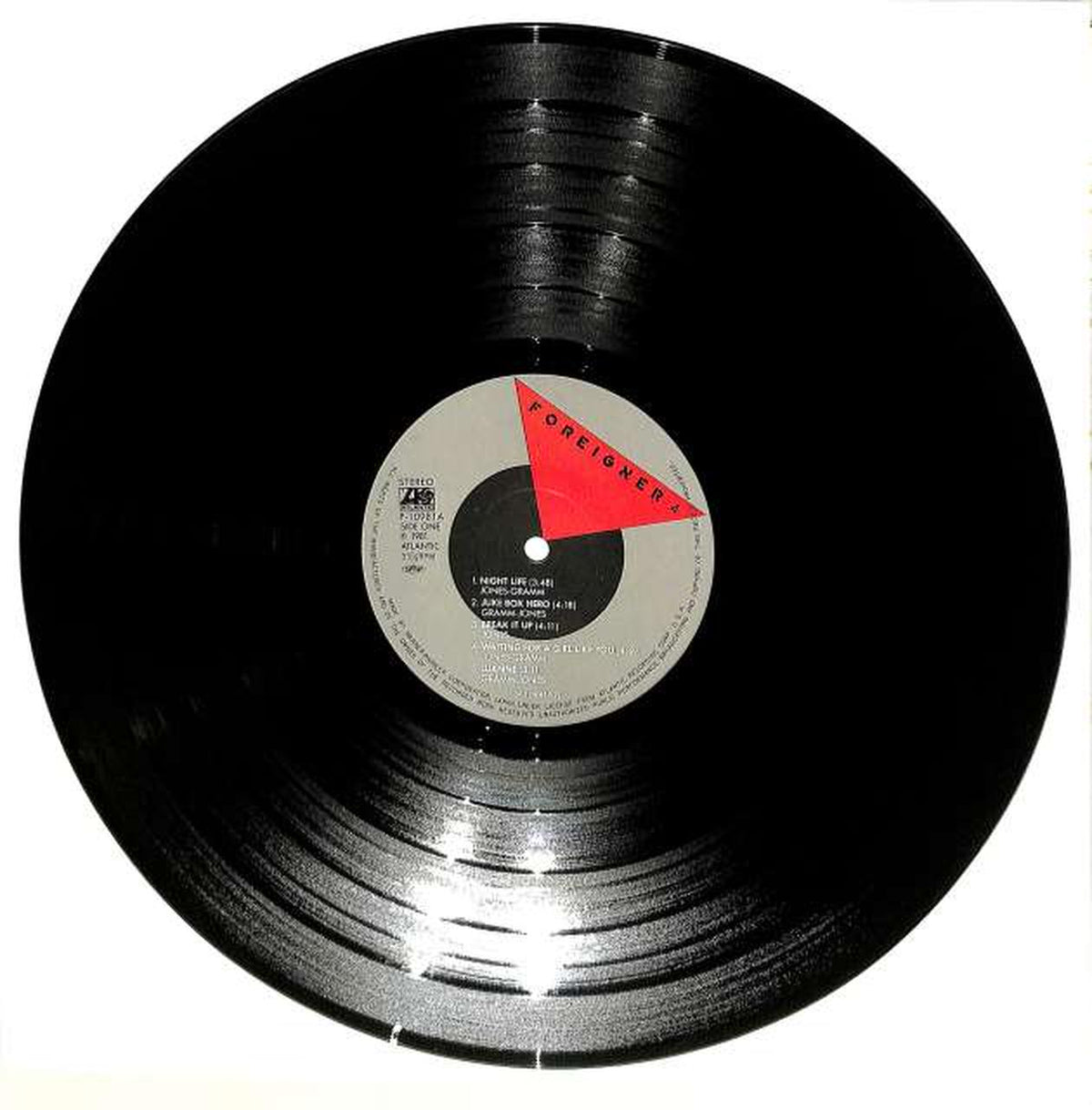 Warner Pioneer Foreigner '4' P-10981A