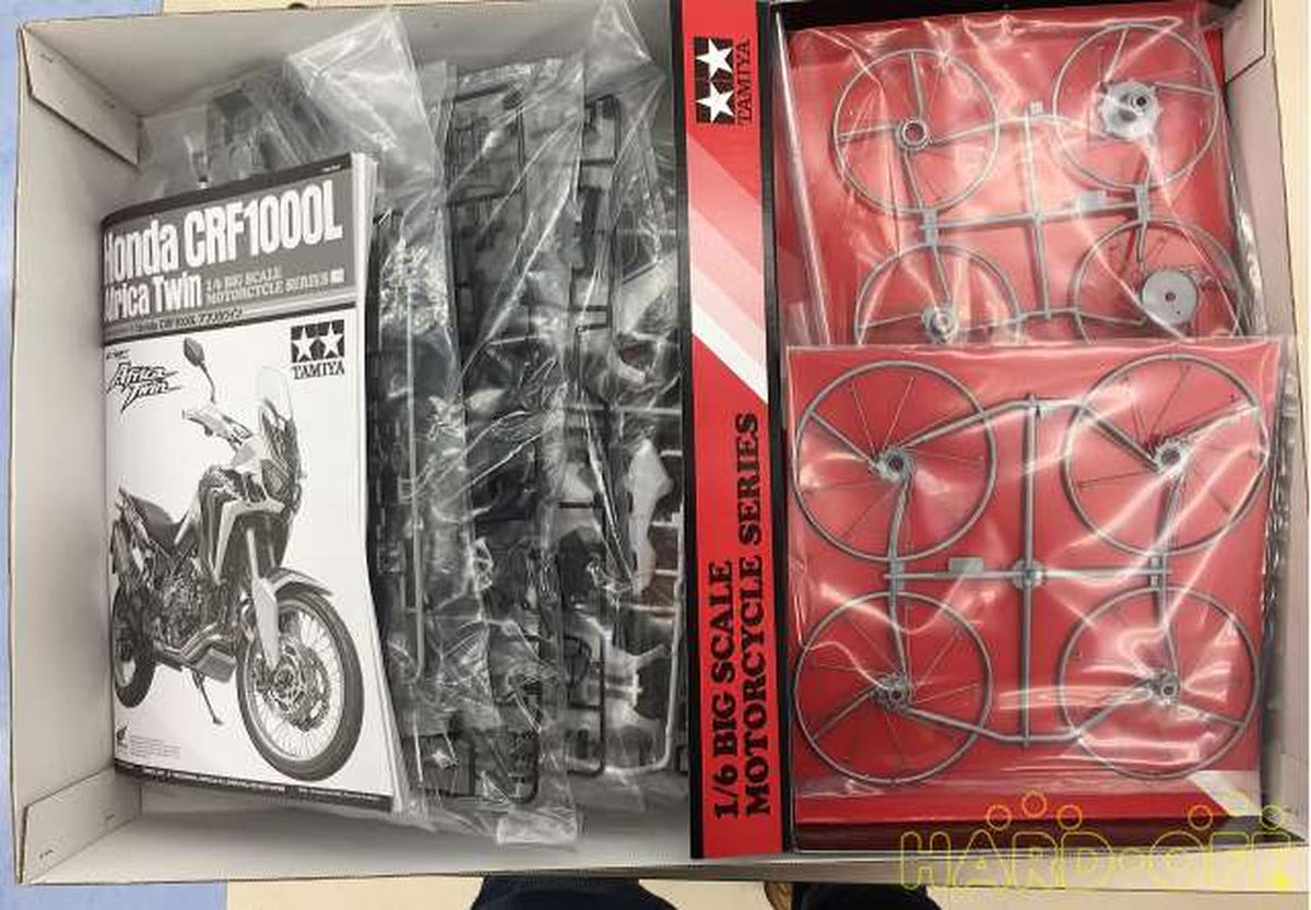 Tamiya 6 HONDA CRF1000L Africa Twin 1/ - Banzai Thrifting | BanzaiHobby