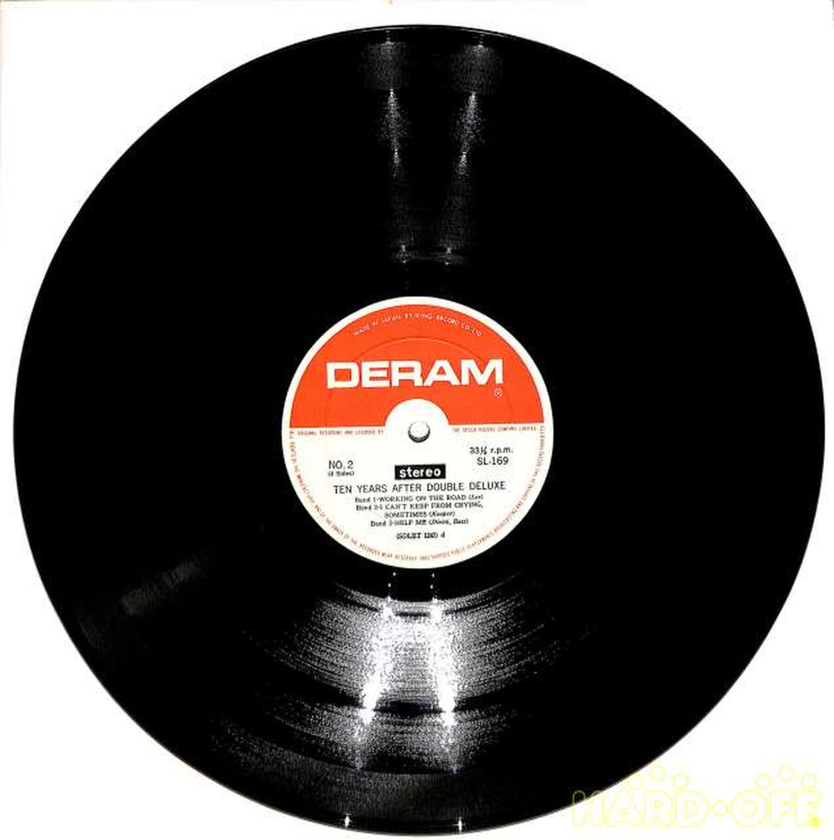 King Records (Dream) Ten Years After 'Double Deluxe' SL-169~70 2LP