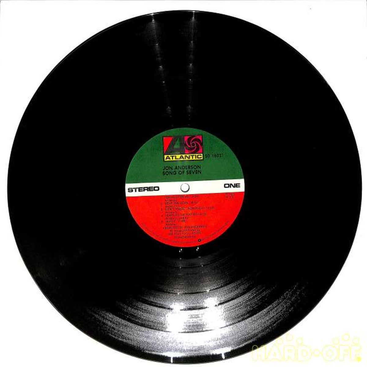 Atlantic (imported, US) John Anderson "Song of Seven" SD-16021