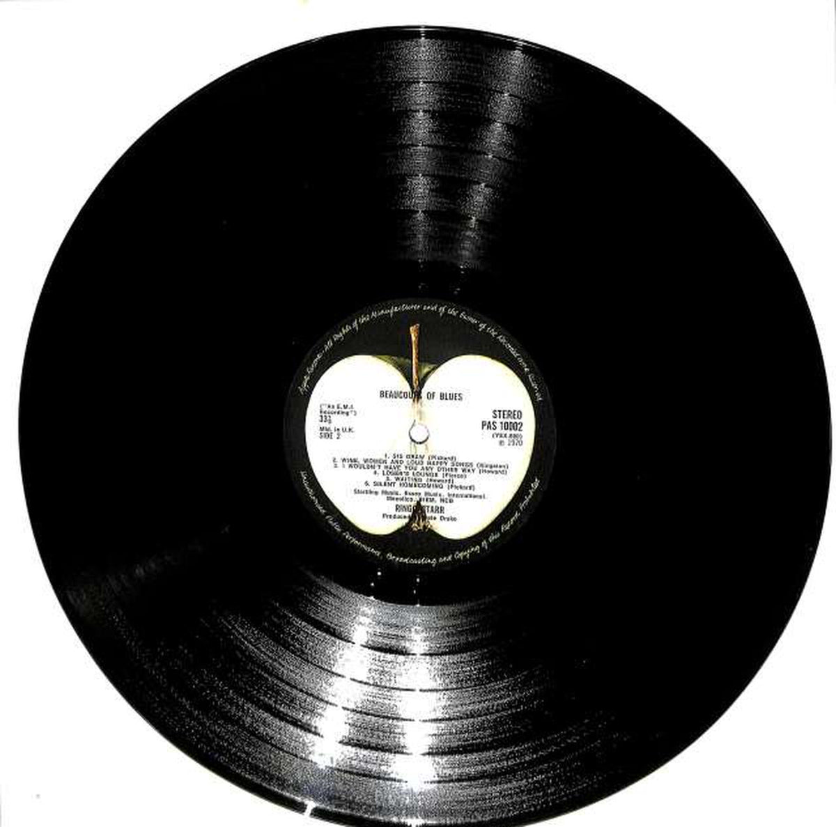 APPLE Ringo Starr "BEAUCOUPS OF BLUES" PAS 10002