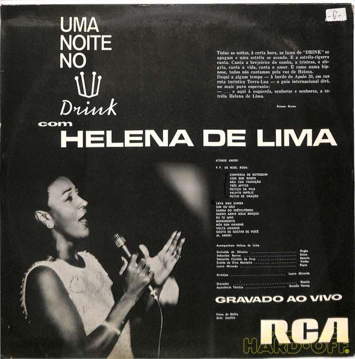 RCA (import) Helena De Lima 'Uma Noichi no Drink' BBL-1482 MONO