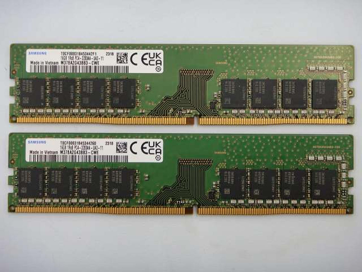 SAMSUNG DDR4 Memory PC4-3200 16GB×2 Set of 2 M378A2G43BB3-CWE