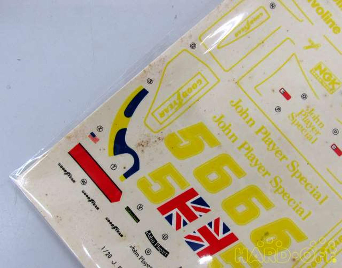 TAMIYA 1/20 J.P.S. MkIII Lotus 78 "Grand Prix Collection No.4" [20004] - Banzai Thrifting | BanzaiHobby