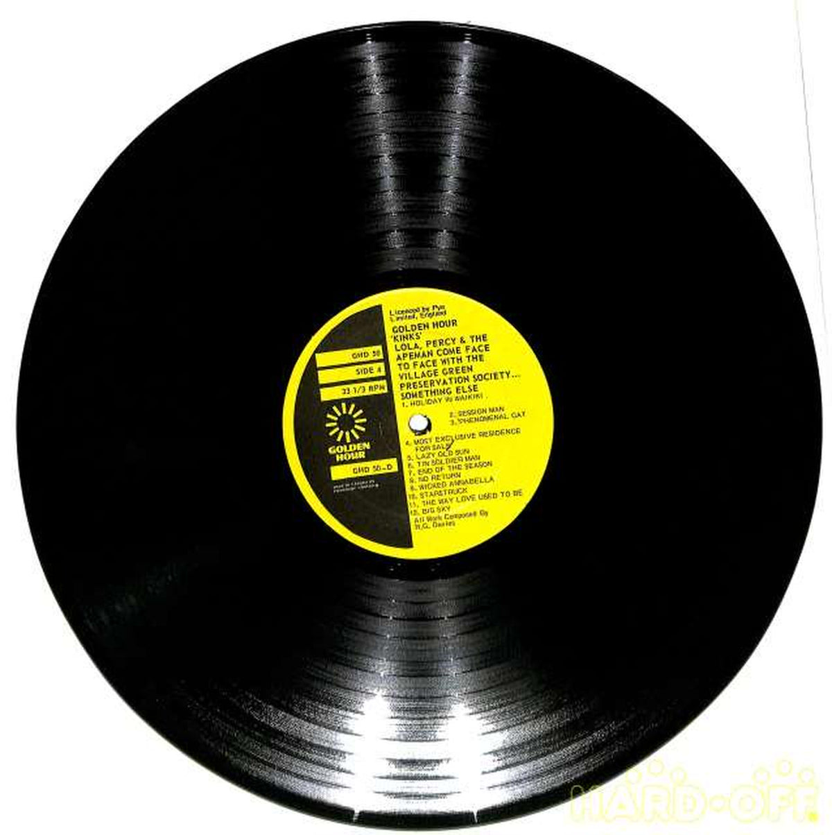 Golden hour Kinks "LOLA, PERCY AND APEMAN..." GHD 50 (exported to USA) 2LP