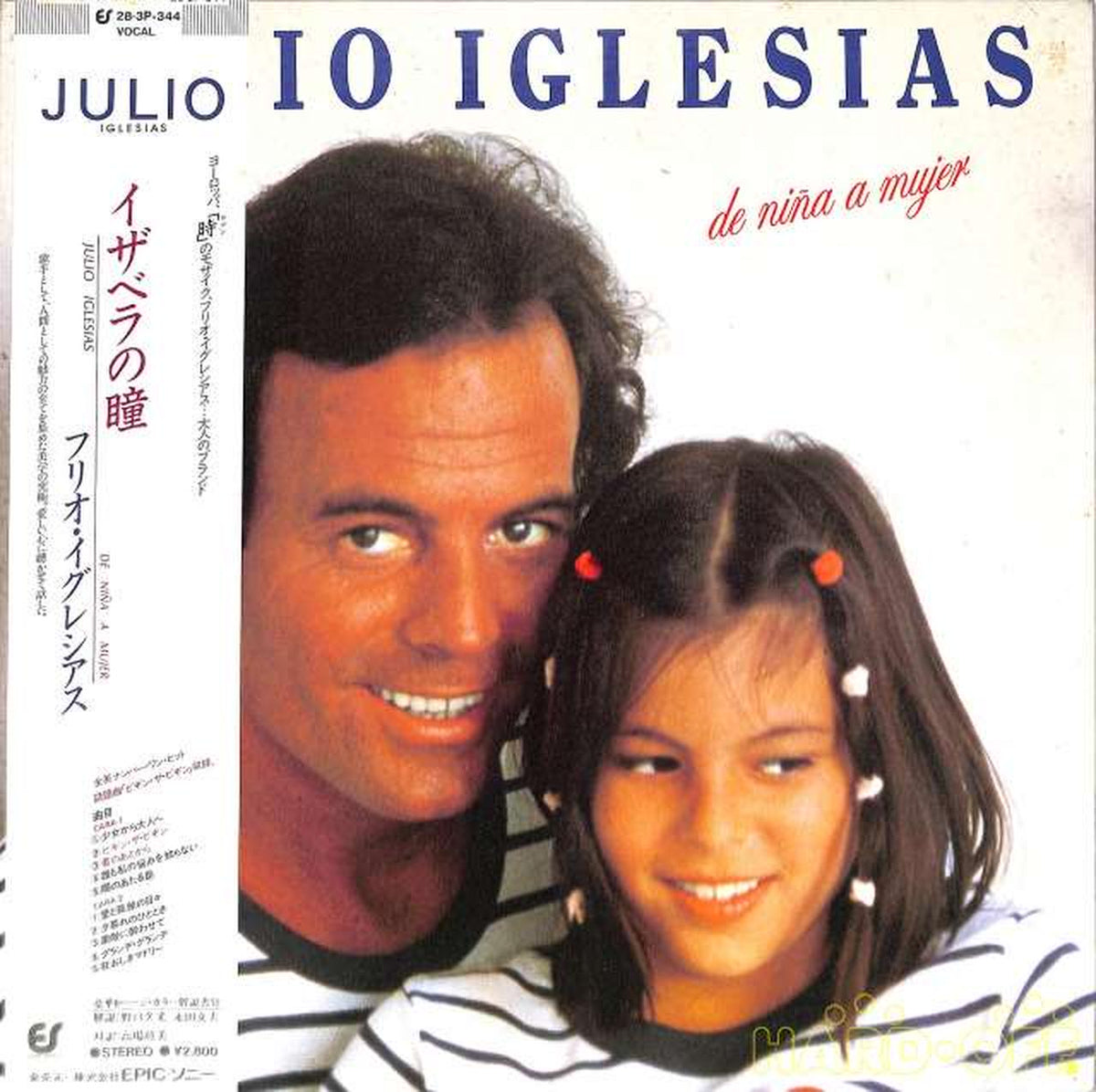 Epic Sony Julio Iglesias 'Isabella's Eye' 28・3P-344