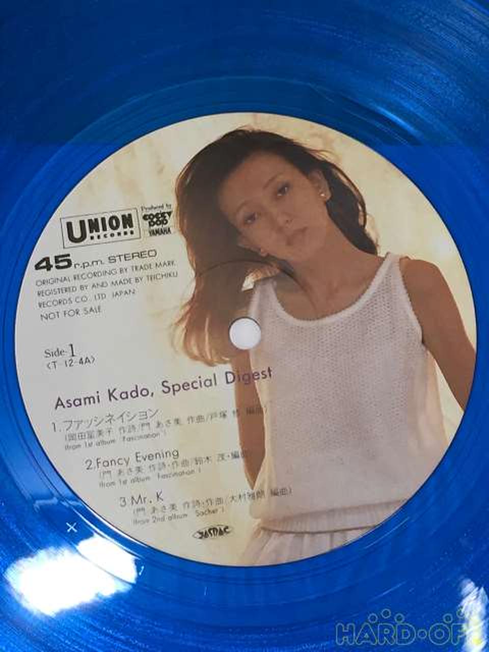 UNION Records LP Record Asami Kado SPECIAL DIGEST