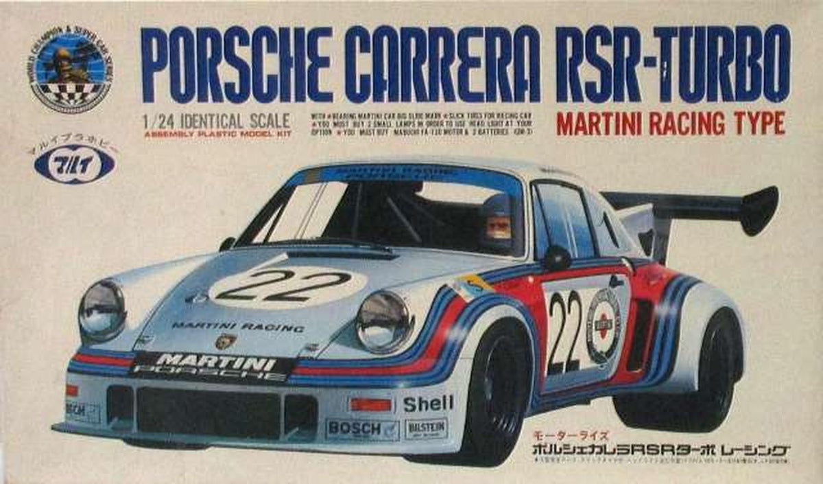 MARUI 1/24 Porsche Carrera RSR Turbo Multi-Racing Type Motorized Kit [MT51W01] - Banzai Thrifting | BanzaiHobby