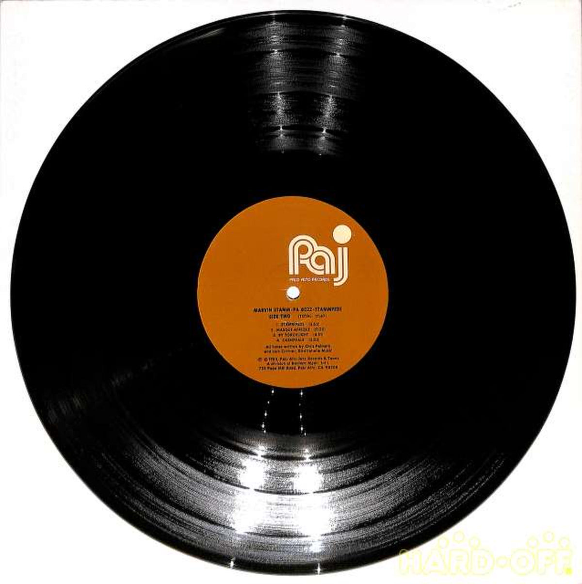 Palo Alto (Import, USA) Marvin Stampede "Stampede" PA8022-N (Cut Disc)