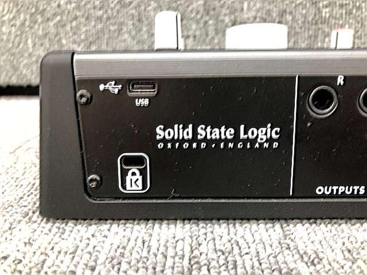 SOLID STAGE LOGIC Audio Interface: SSL2 MKII.