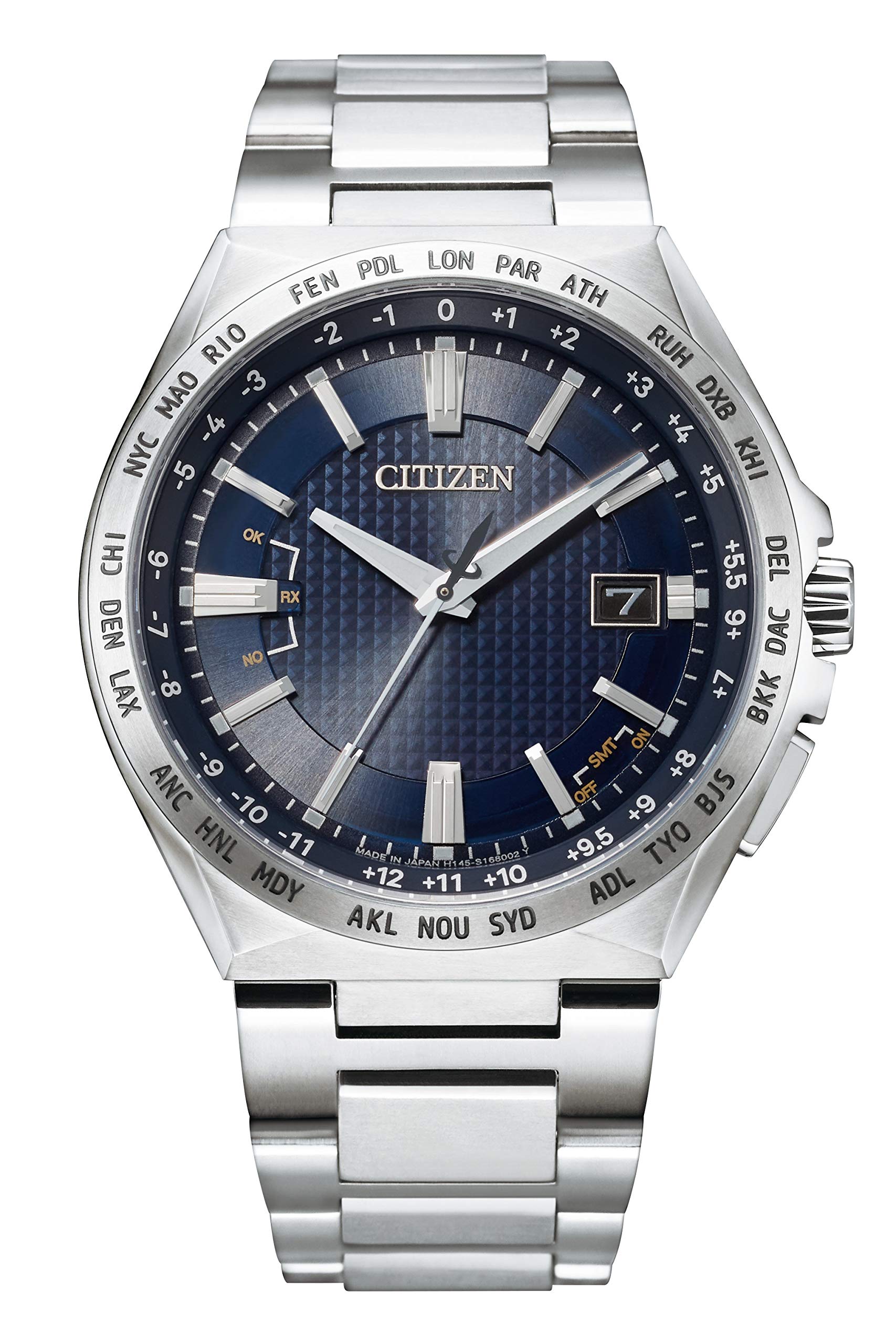 [CITIZEN] アテッサ ATTESA エコ・ドライブ 電波時計 ( シルバー / ビジネス / 防水 / メンズ ) CB0210-54L ACTLine シチズン ギフト 電波ソーラー - BanzaiHobby