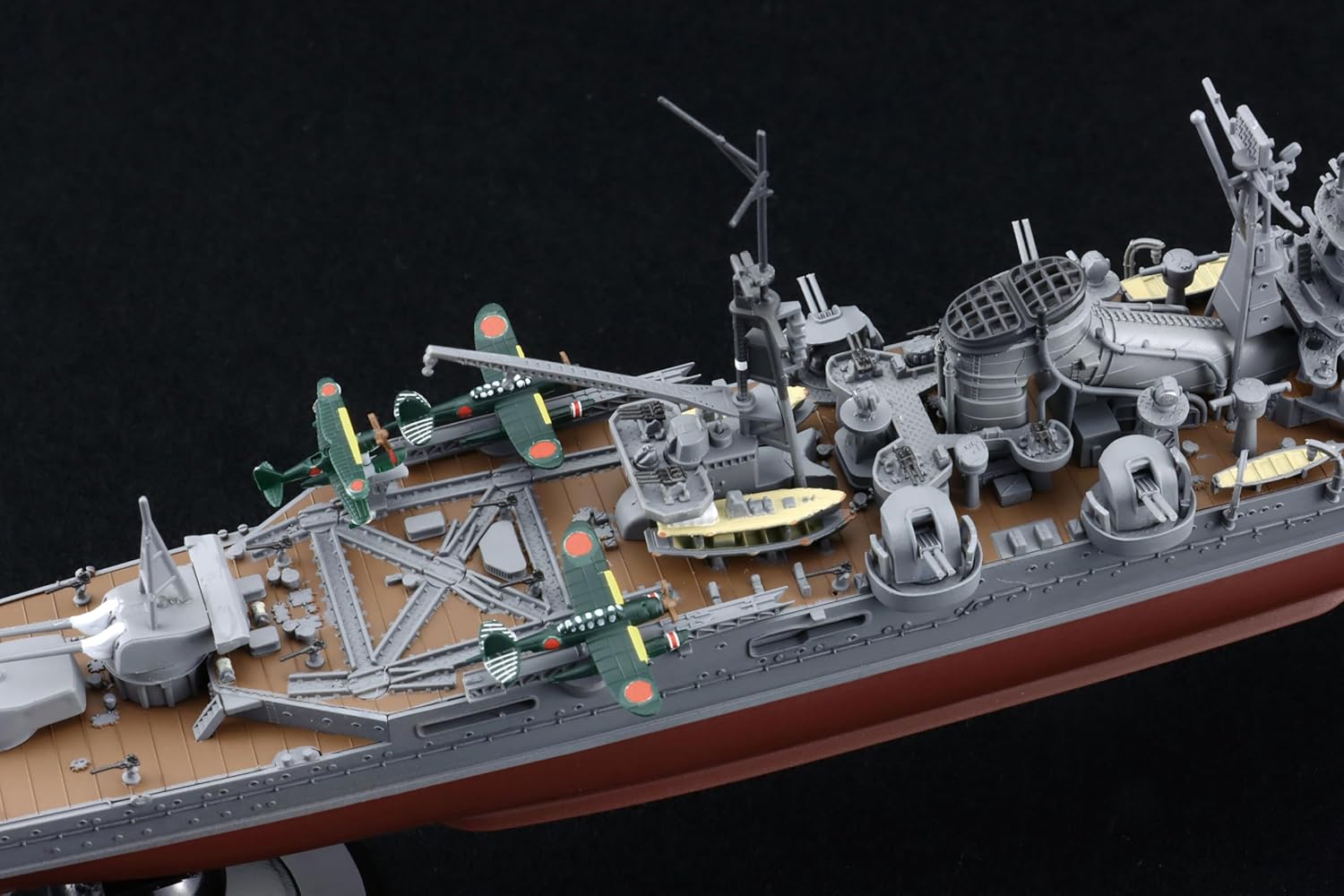 Fujimi FH-54 1/700 Japanese Navy Heavy Cruiser Kumano (1944/Operation Shoichi Go)