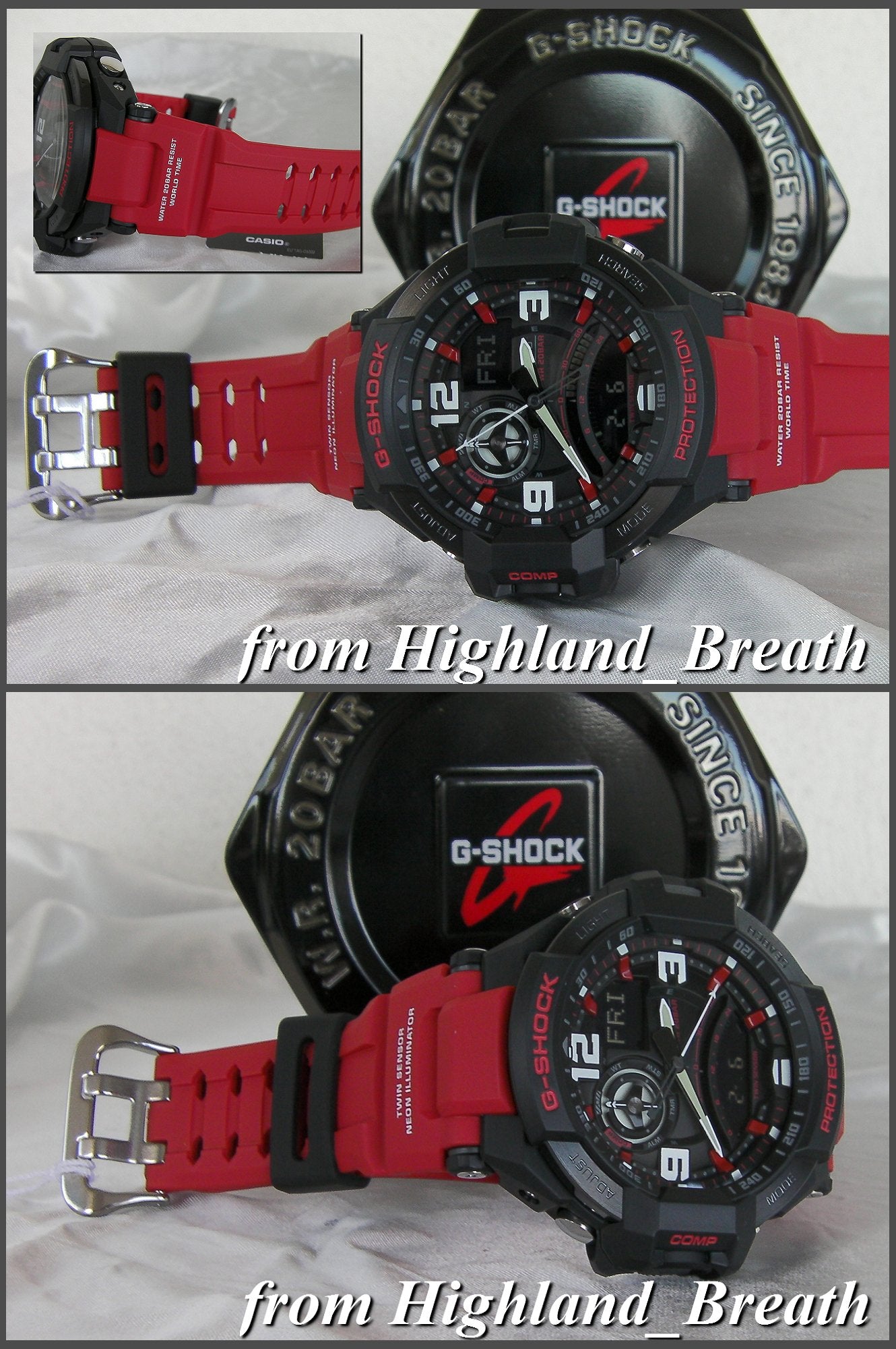 カシオ G-SHOCK 腕時計 GA-1000-4B スカイコックピット 並行輸入品 [並行輸入品]