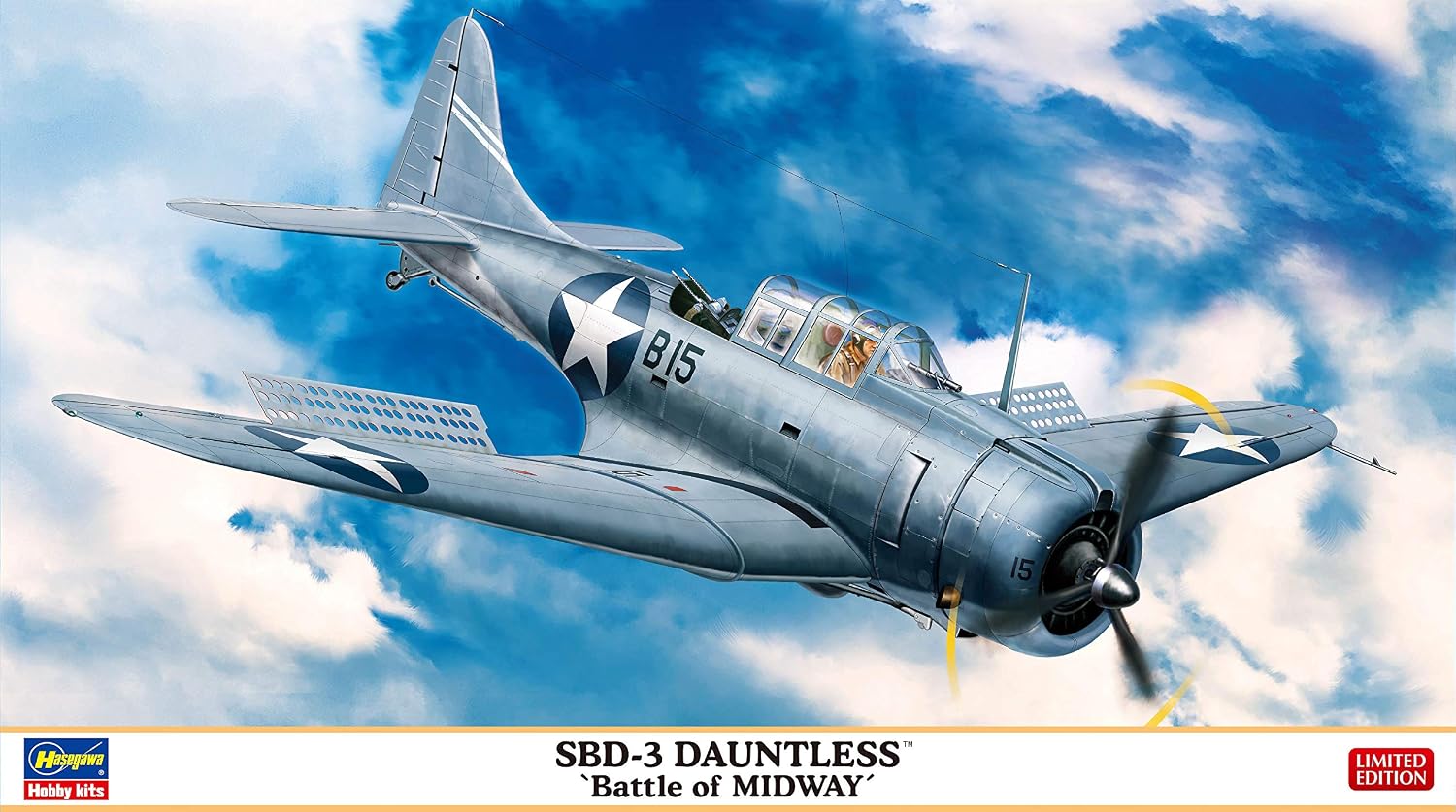 Hasegawa 07481 1/48 SBD-3 Dauntless The Battle of Midway