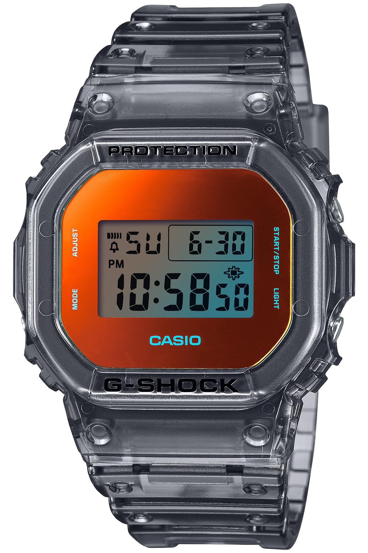 [カシオ] 腕時計 ジーショック 【国内正規品】BEACH TIME LAPSE Series DW-5600TLS-8JF メンズ グレースケルトン
