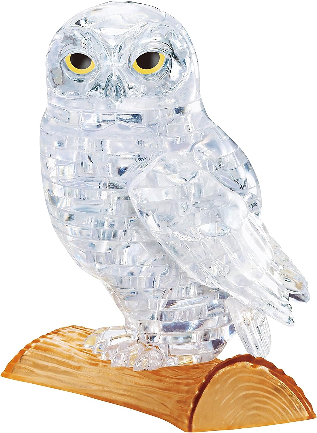Crystal Puzzle Owl Clear