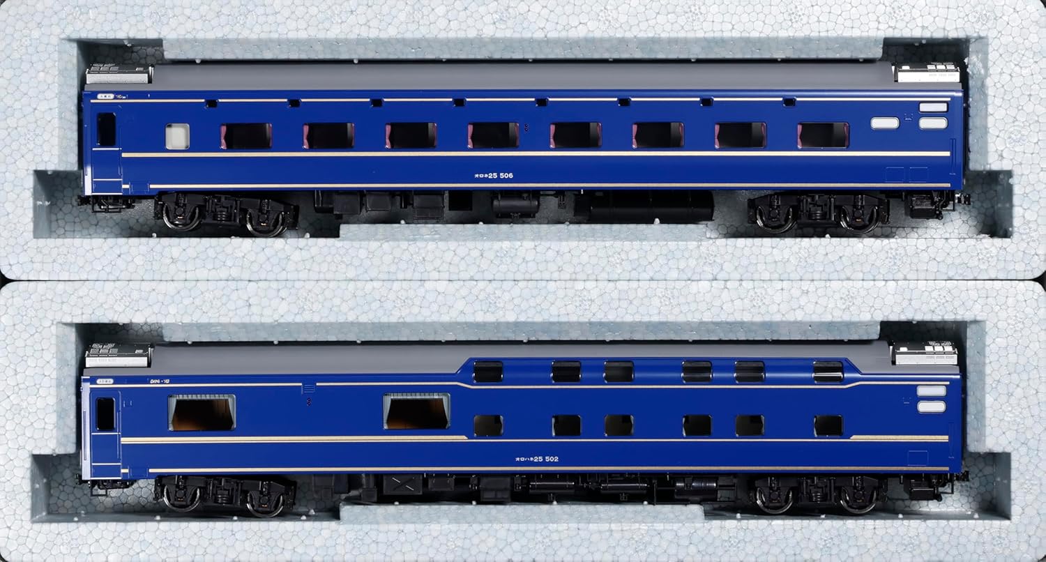 KATO 3-531 HO Gauge 24 Series Sleeper Limited Express Hokutosei Orone 25/Orohane 25 2-Car Set