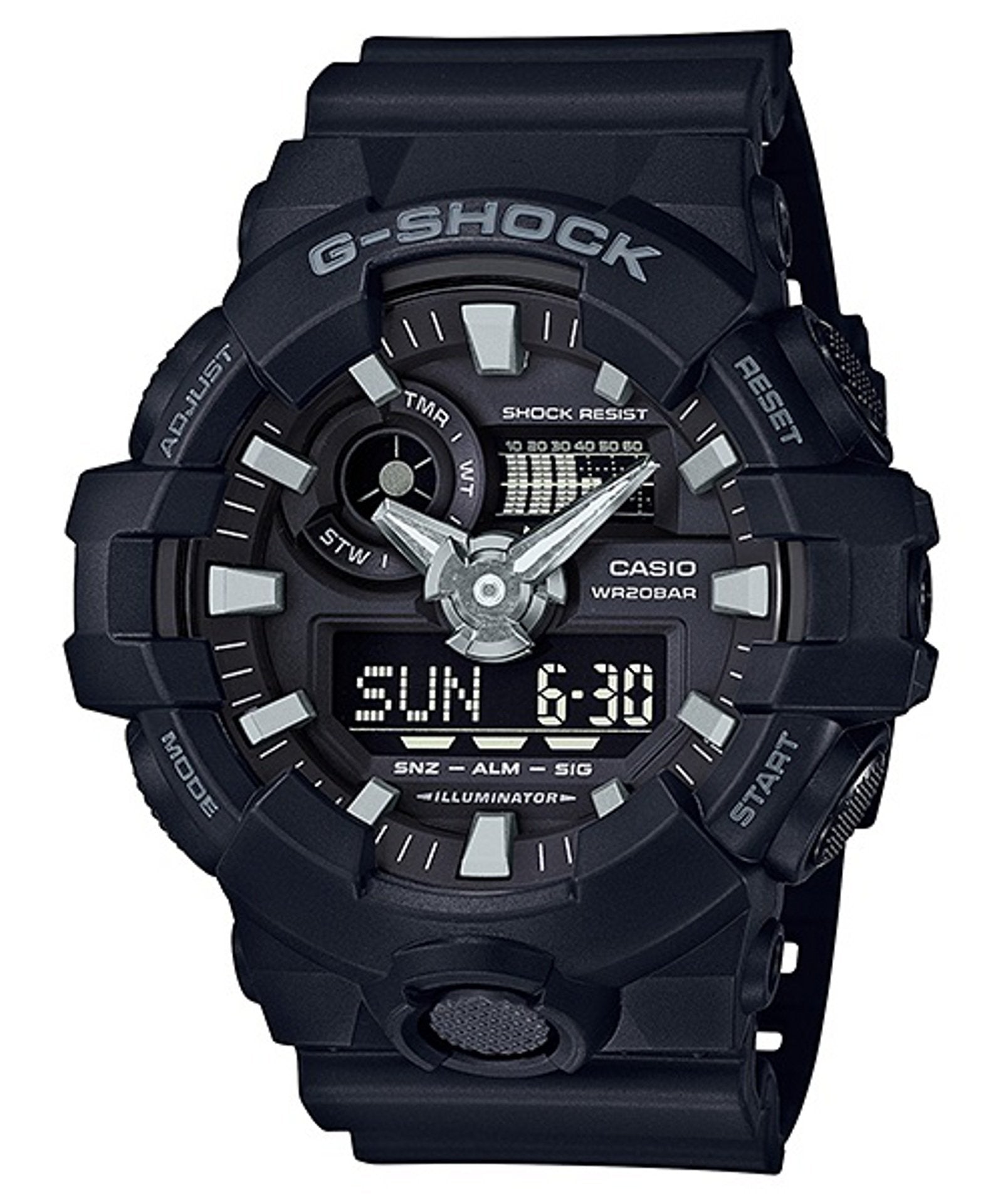 [カシオ]腕時計 G-SHOCK(Gショック） GA-700-1B メンズ [並行輸入品]
