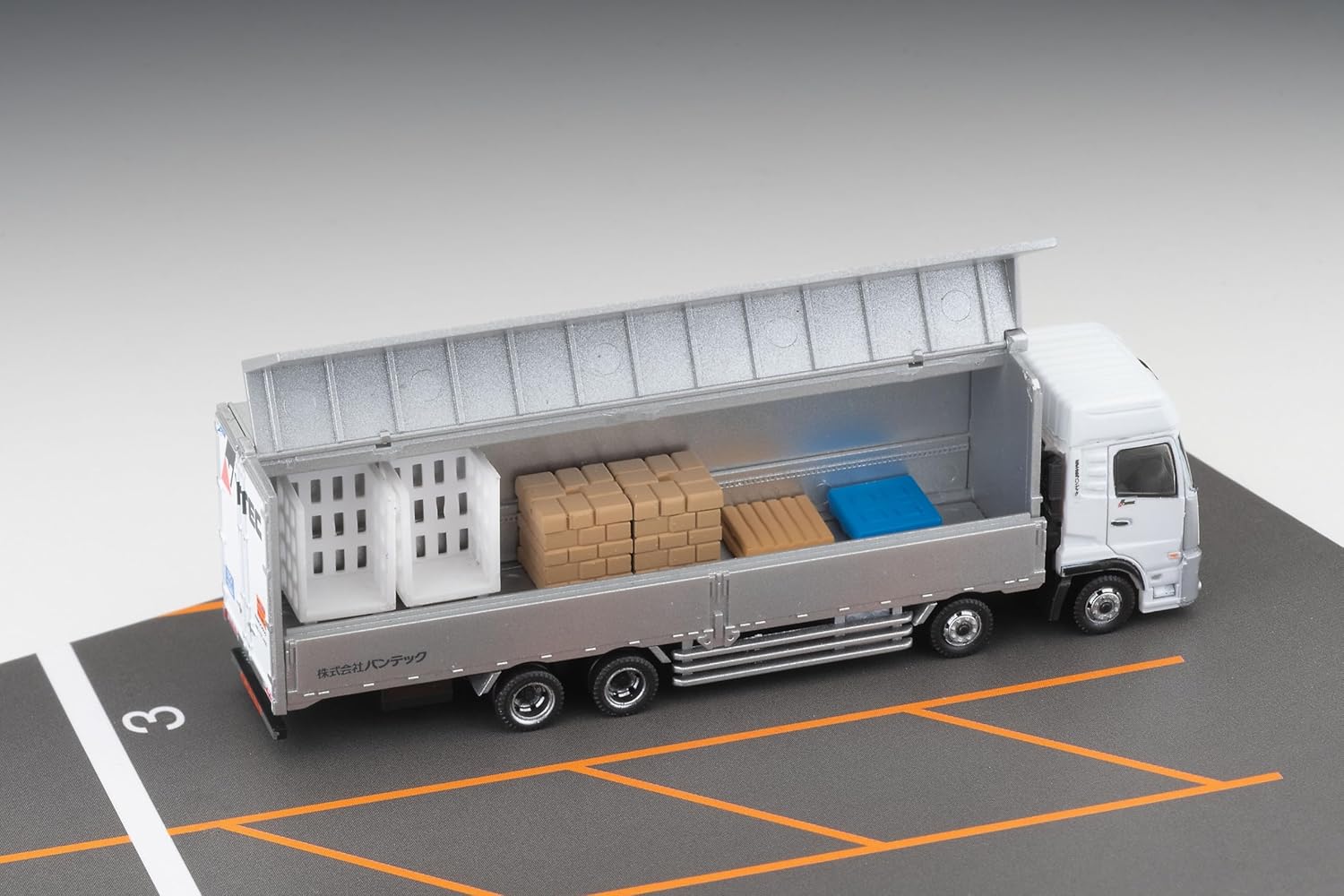 TOMYTEC Truck Collection Logistics Site Wing Van Set G Vantech