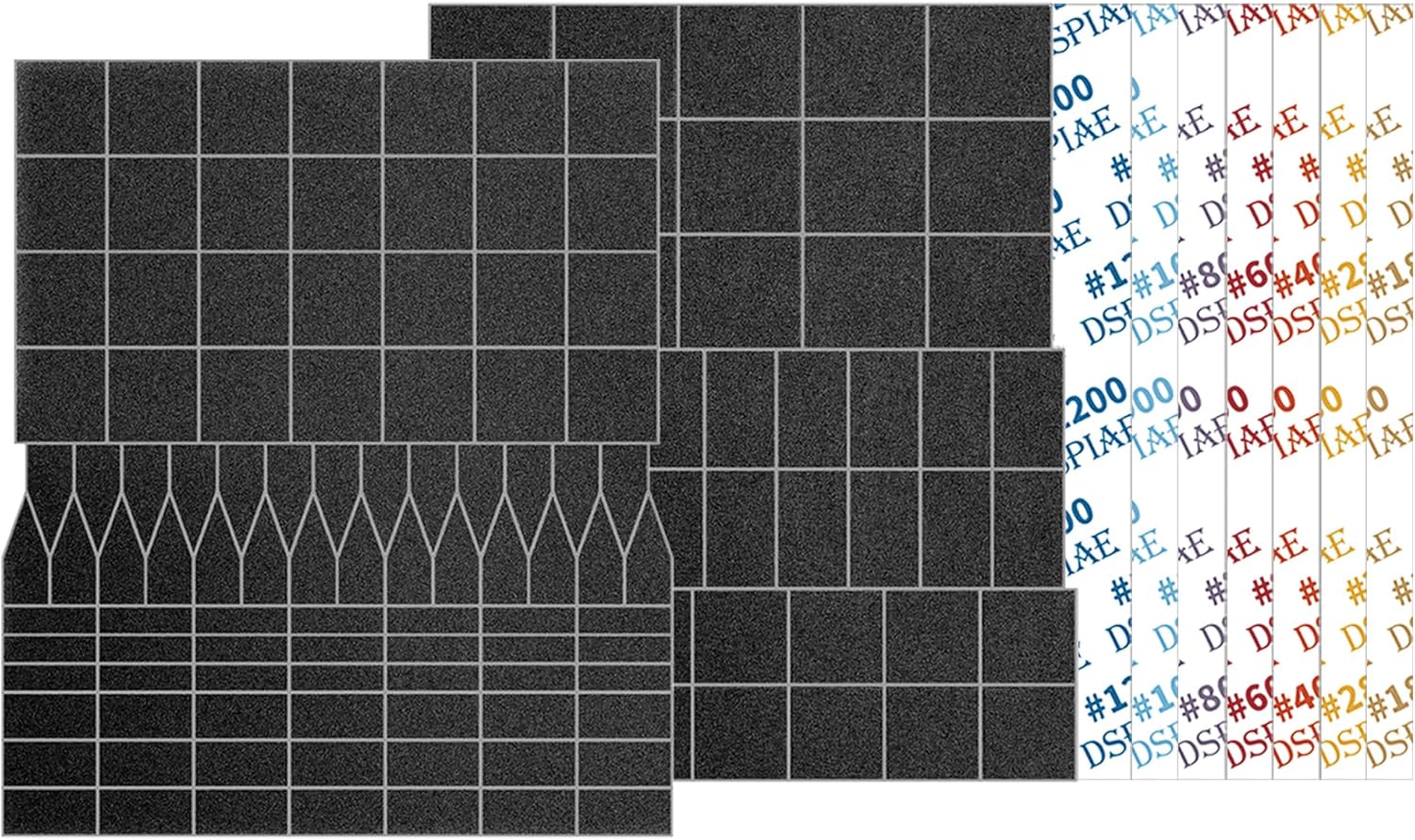 Plamokojo MSP-ESS File Set for Electric Pen Sander #180-1200