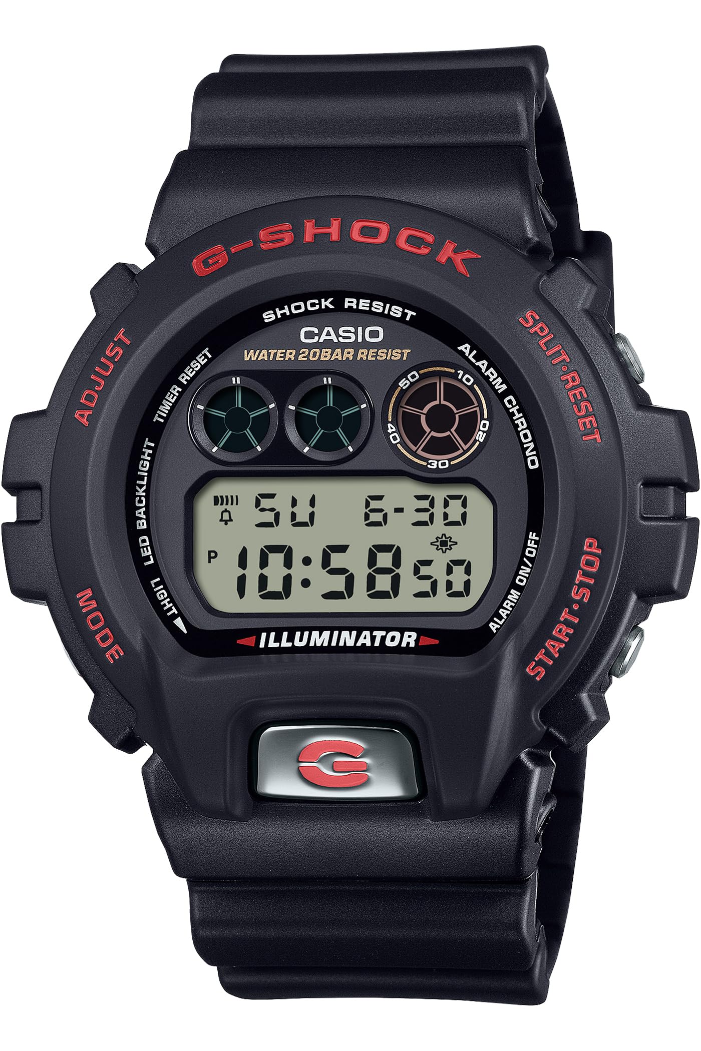 [カシオ] 腕時計 ジーショック 【国内正規品】DW-6900 30TH ANNIVERSARY MODELS DW-6900TR-1JR メンズ ブラック