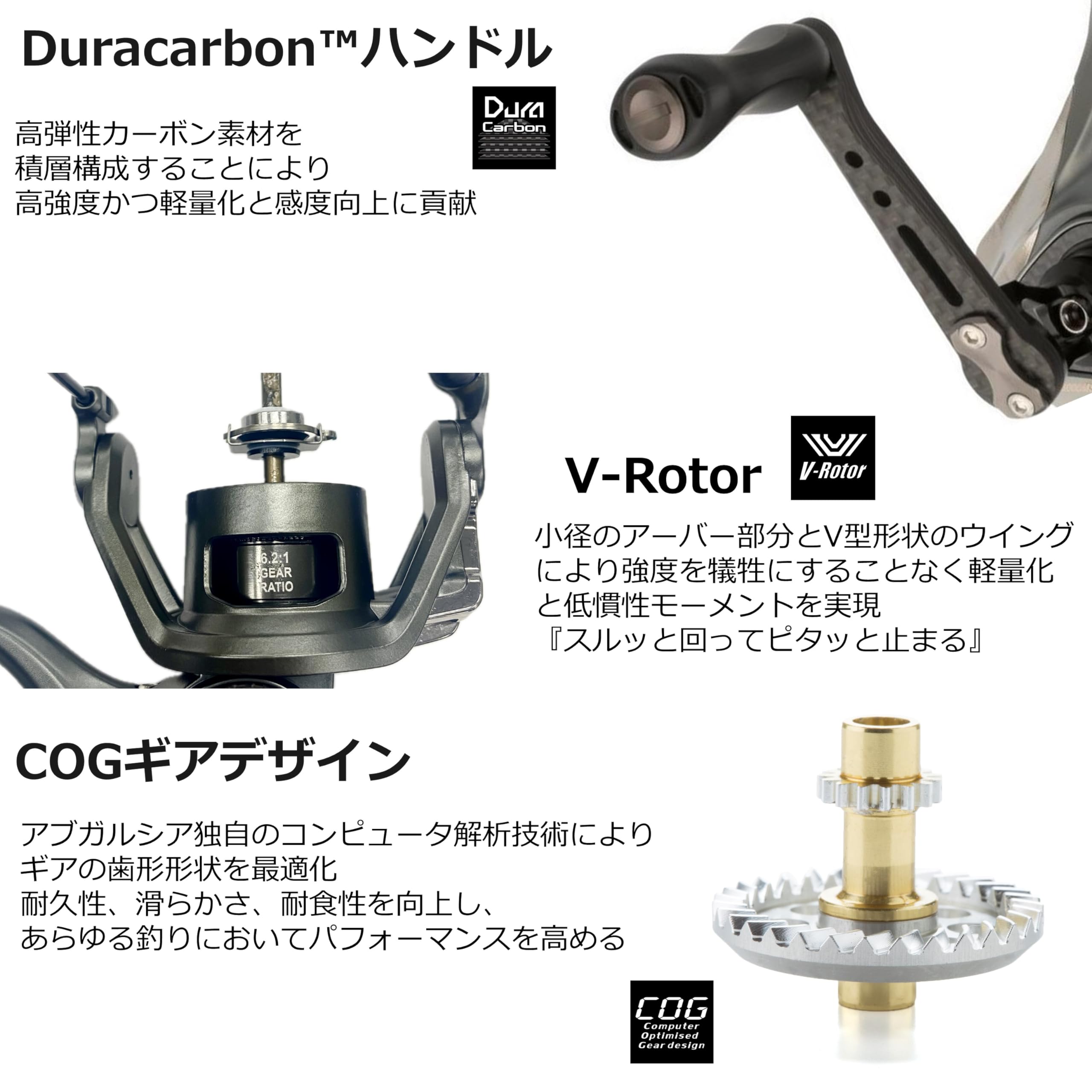 Abu Garcia(アブガルシア) ゼノン ZENON MG-X 3000MS ミドルシャロースプール ソルト対応 スピニングリール