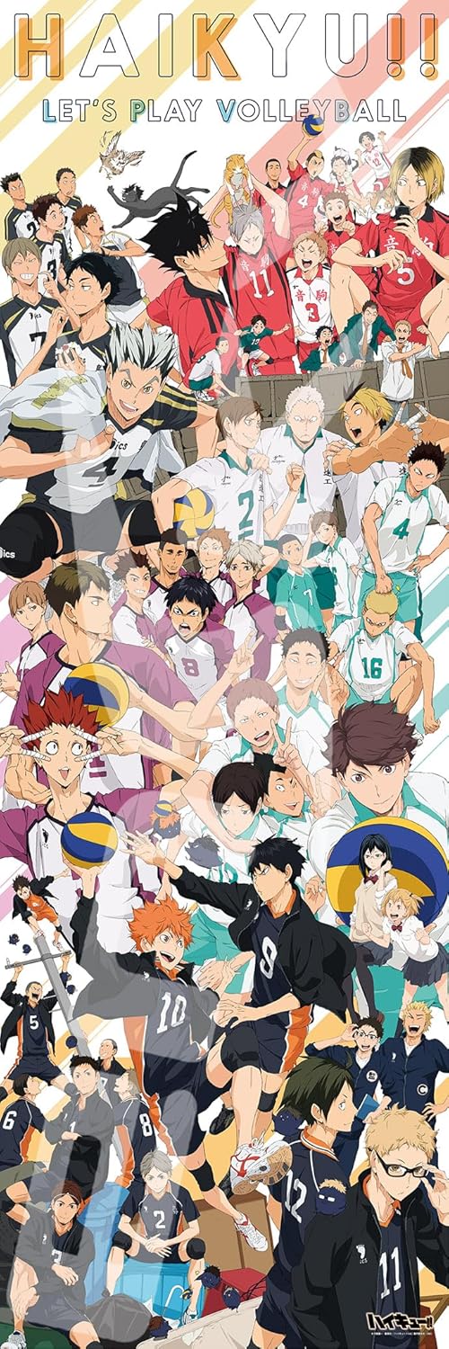 Ensky 950-48 HAIKYU! !CHRONICLES - Haikyu!! (Puzzle, 950 Pieces, 34 x 102 cm)