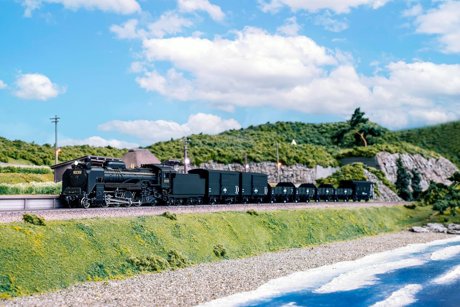 KATO 1-203 (HO) Steam Locomotive D51 Standard Production Type