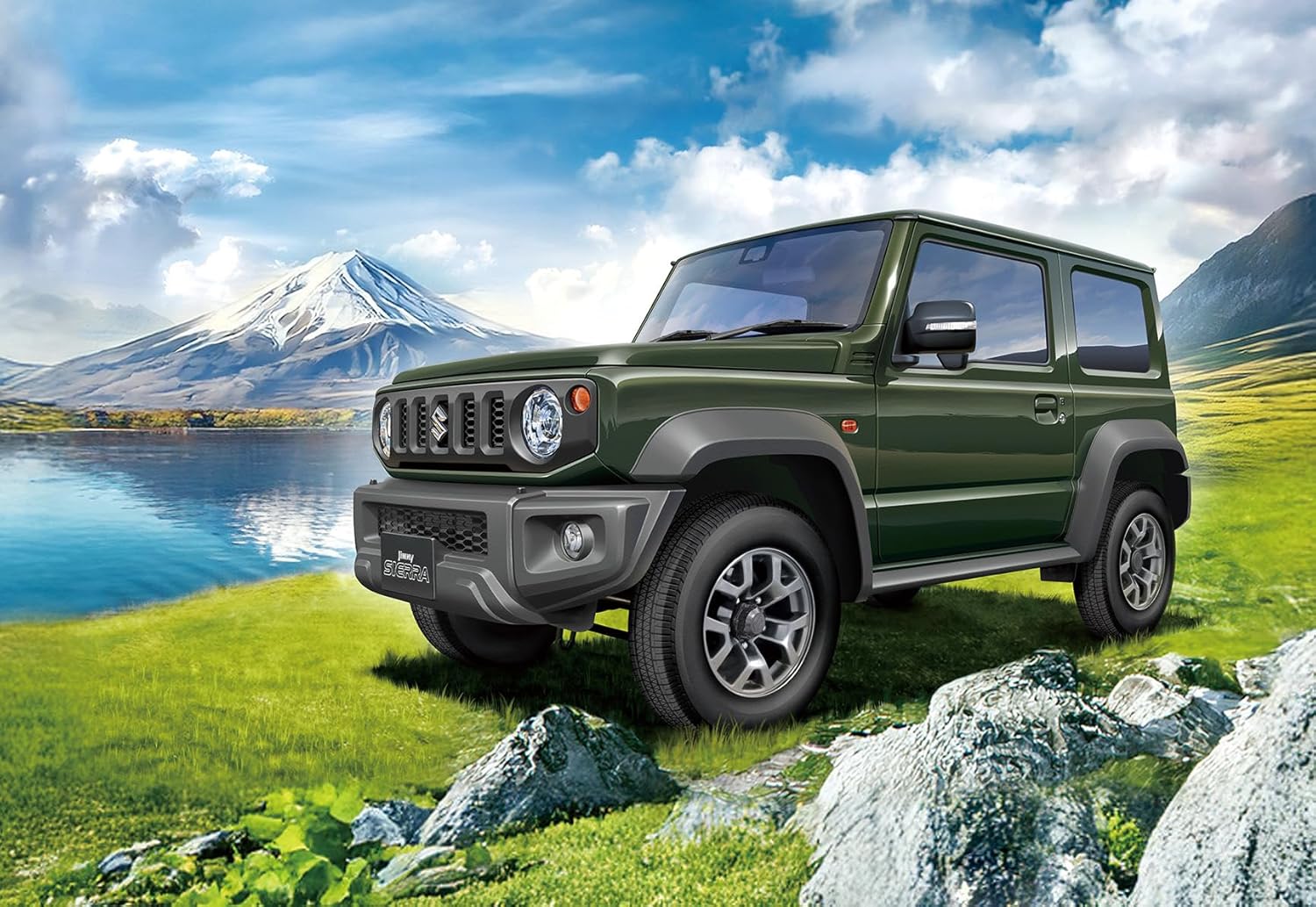 Fujimi 1/24 Car NEXT Series No. 23 Suzuki Jimny Sierra JB74 (JC/Jungle Green)