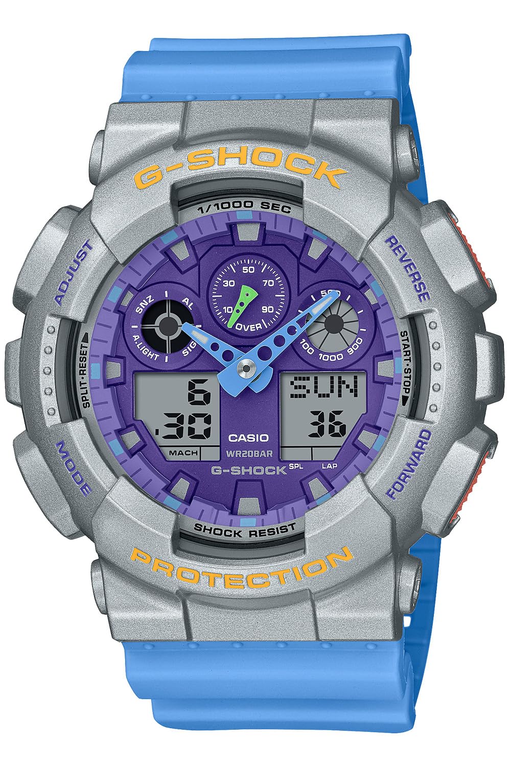 [Casio] G-Shock-Uhr [Inländisches Originalprodukt] Euphoria-Serie GA-100EU-8A2JF Herrenblau – BanzaiHobby