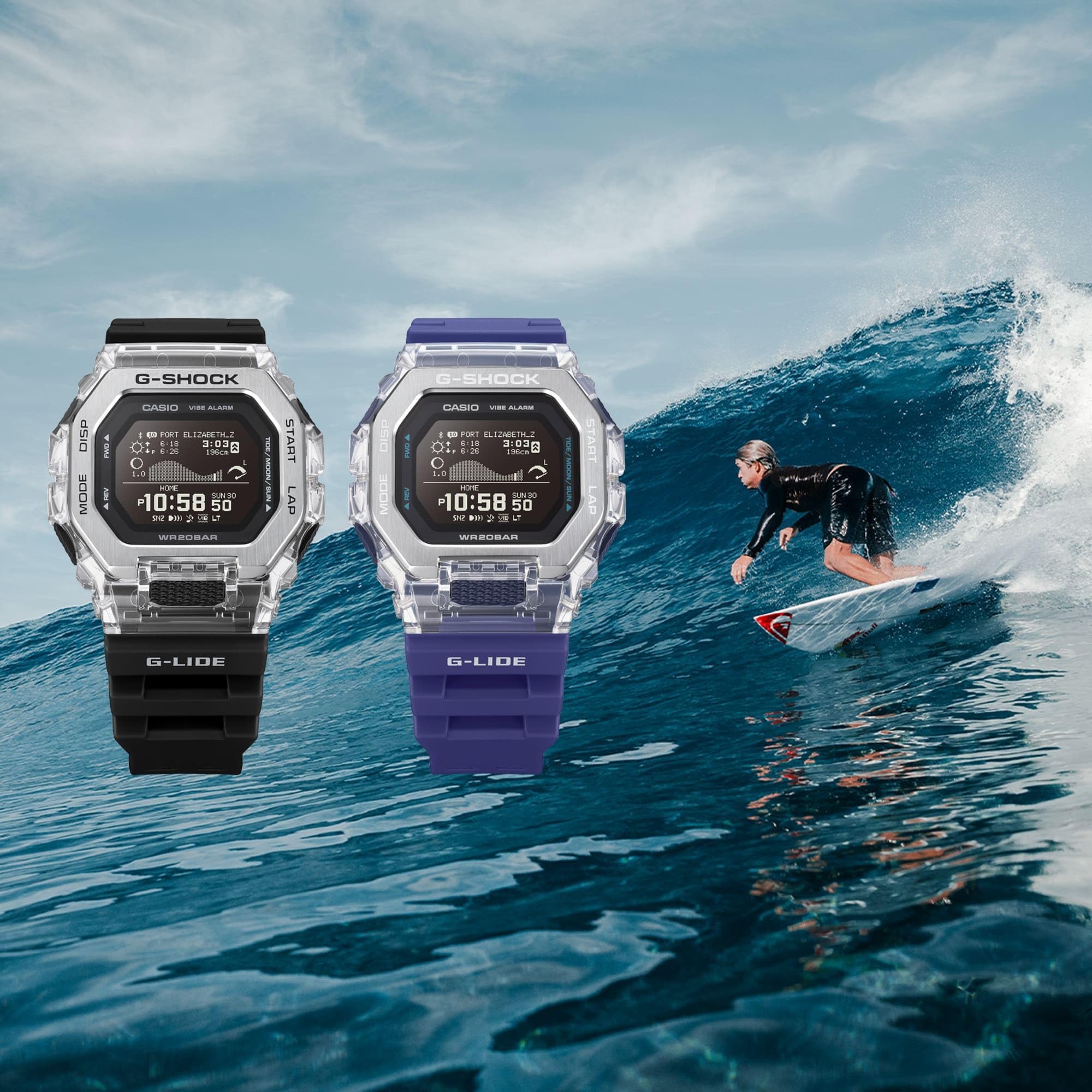 G-SHOCK Gショック G-LIDE Gライドジーショック カシオ CASIO デジタル腕時計 GBX-100S-2 メンズ 海外モデル [並行輸入品]