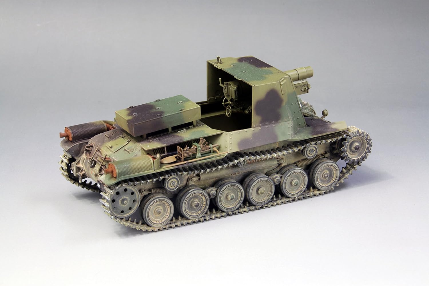 Fine Molds FM54 1/35 Scale Military Series Imperial Army Type 4 Self-Propelled Gun - BanzaiHobby