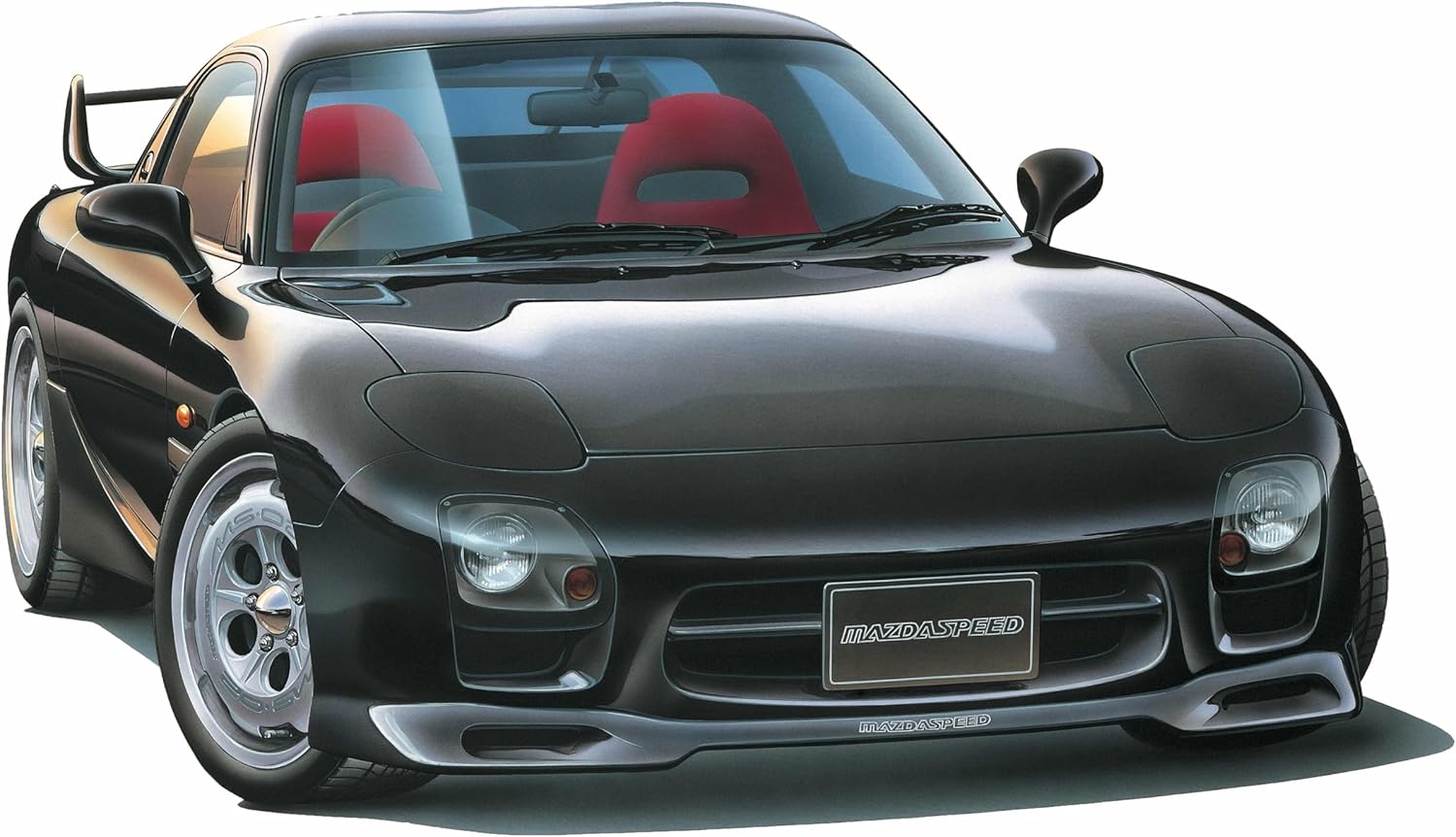 Fujimi ID-331 1/24 Inch Up Series No.331 FD3S RX-7 Mazdaspeed A-Spec (with GT W wing) - BanzaiHobby