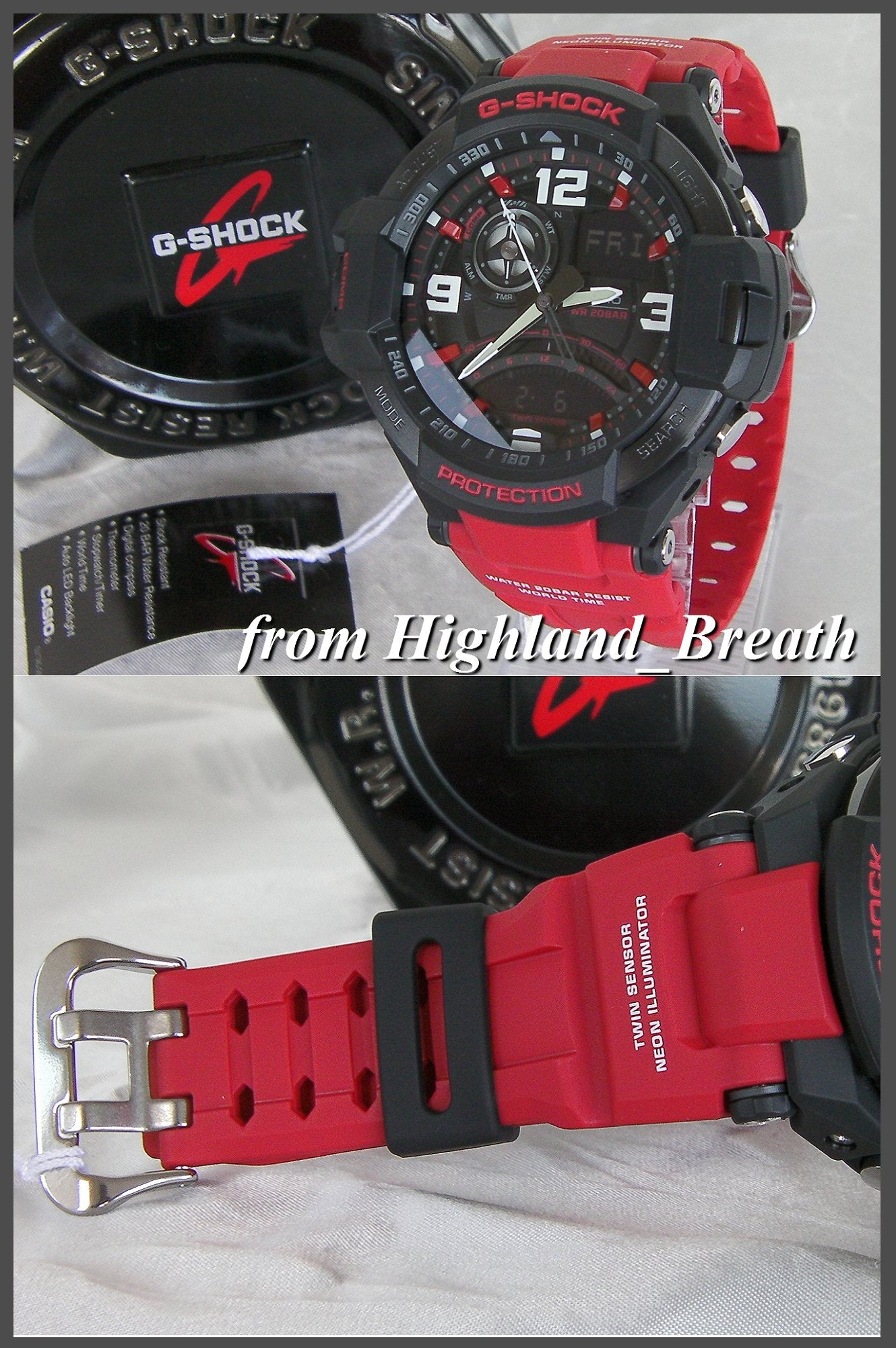 カシオ G-SHOCK 腕時計 GA-1000-4B スカイコックピット 並行輸入品 [並行輸入品]